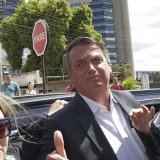 Jair Bolsonaro a été auditionné pendant plus de deux heures au siège de la Police fédérale de Brasilia. Il est sorti sans faire de déclaration.